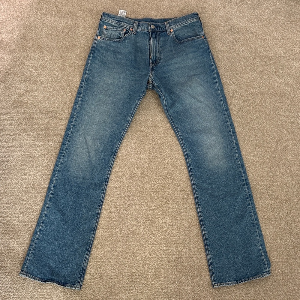 Levi's Men's Bootcut Blue Jeans